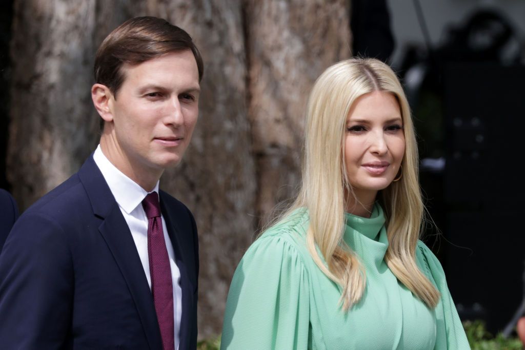 Jared Kushner and Ivanka Trump.