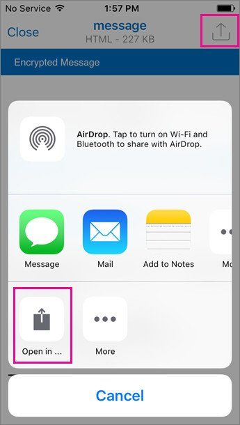 Microsoft OME Viewer app for iOS lets you read encrypted messages ...