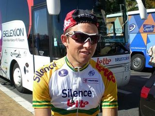 Australian champion Matt Lloyd (Silence-Lotto) could be Cadel Evans' helper in the Tour this year.