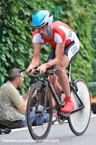 Stefan Schumacher (Germany) was one of the TT favourites but could not bear the Beijing climate