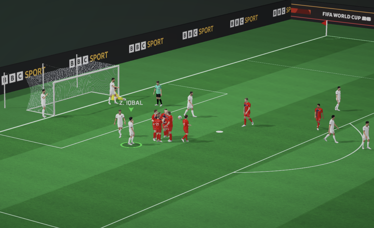 BBC World Cup 3D Experience Iraq vs Norway