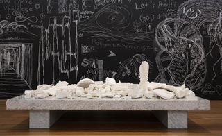 Arsham has placed some 2,000 chalk casts