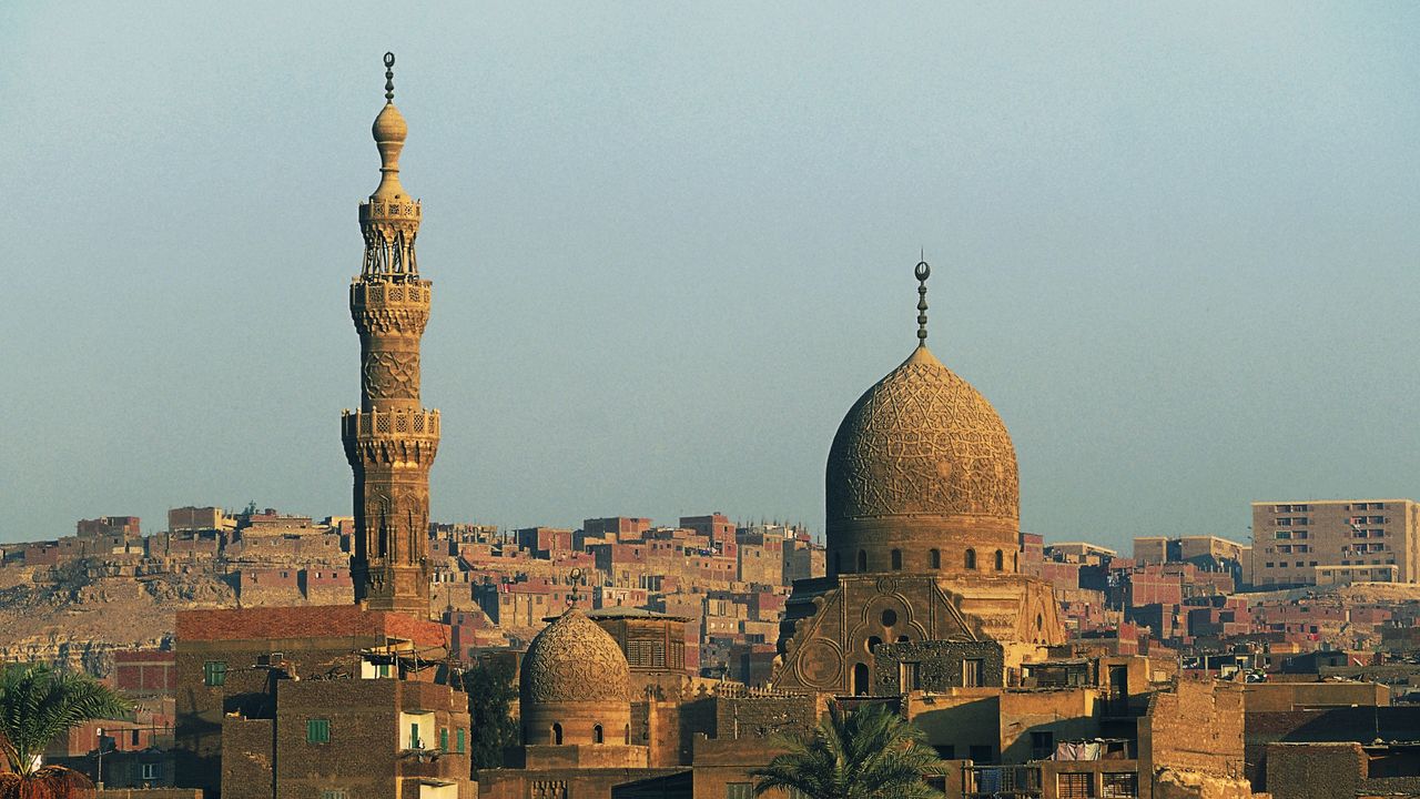 The tombs of the Caliphs in el-Arafa necropolis