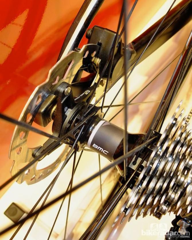 An agreement with near neighbours DT Swiss permits BMC labels to be placed on their hubs