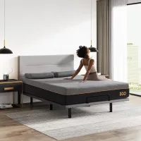EGOHOME Black 12-inch Mattress