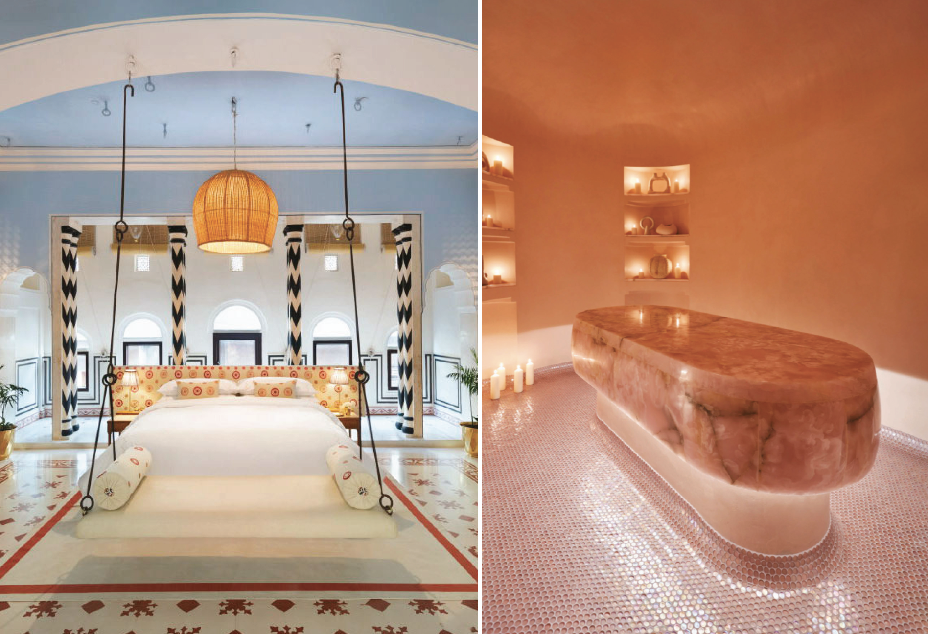 The Johri and Claridge&#039;s spas