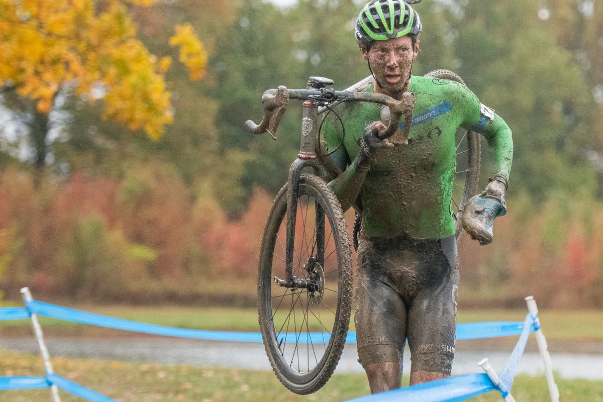 Kerry Werner (Kona Maxxis Shimano) won the Cincy Kings CX men's race
