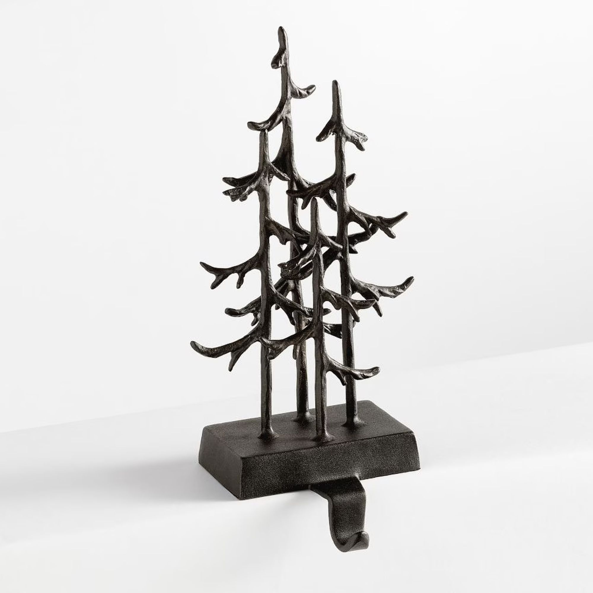 Pottery Barn Rustic Trees Stocking Holder