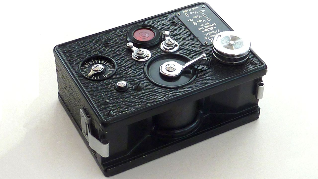The top of the Kraznogorsk FT-2 camera