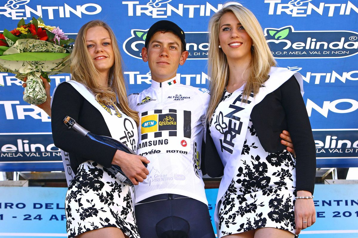 Best young rider Louis Meintjes (MTN-Qhubeka)