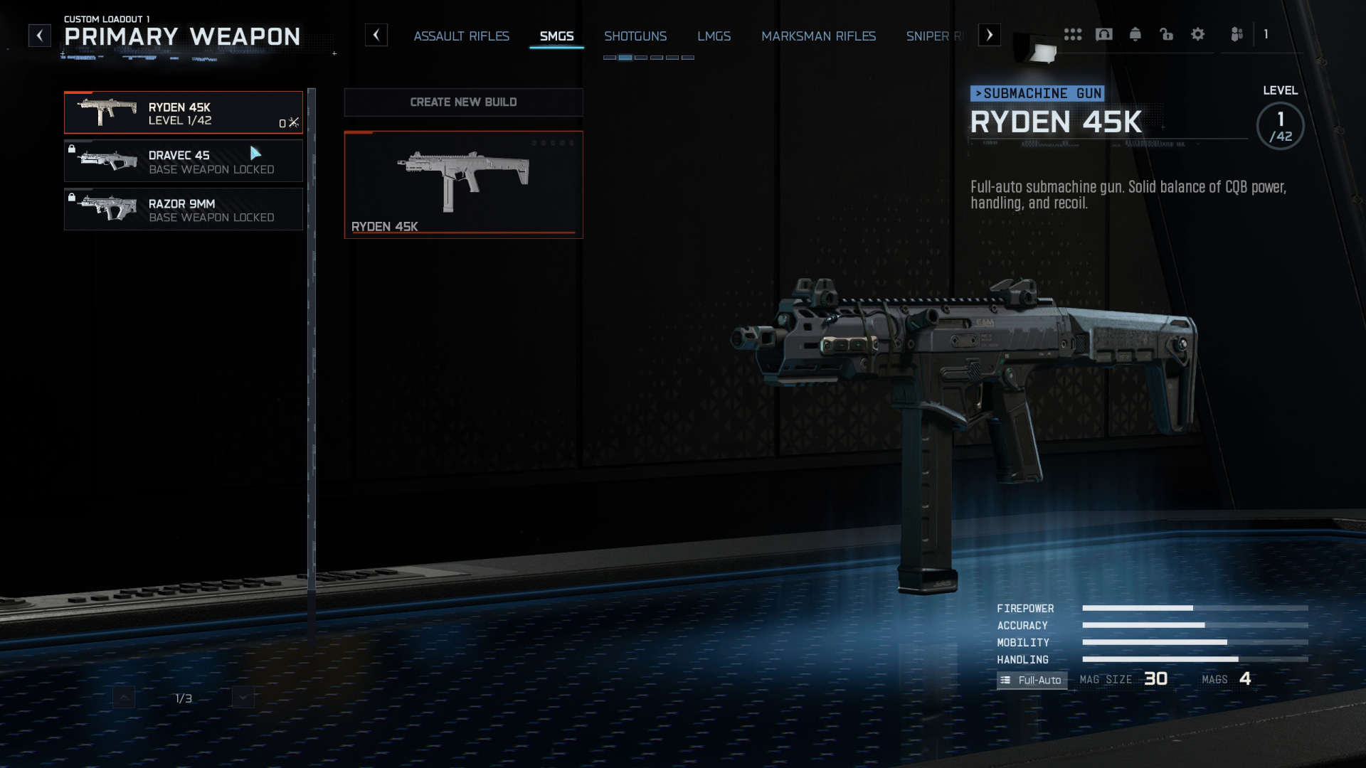 Black Ops 7 guns – Ryden 45k