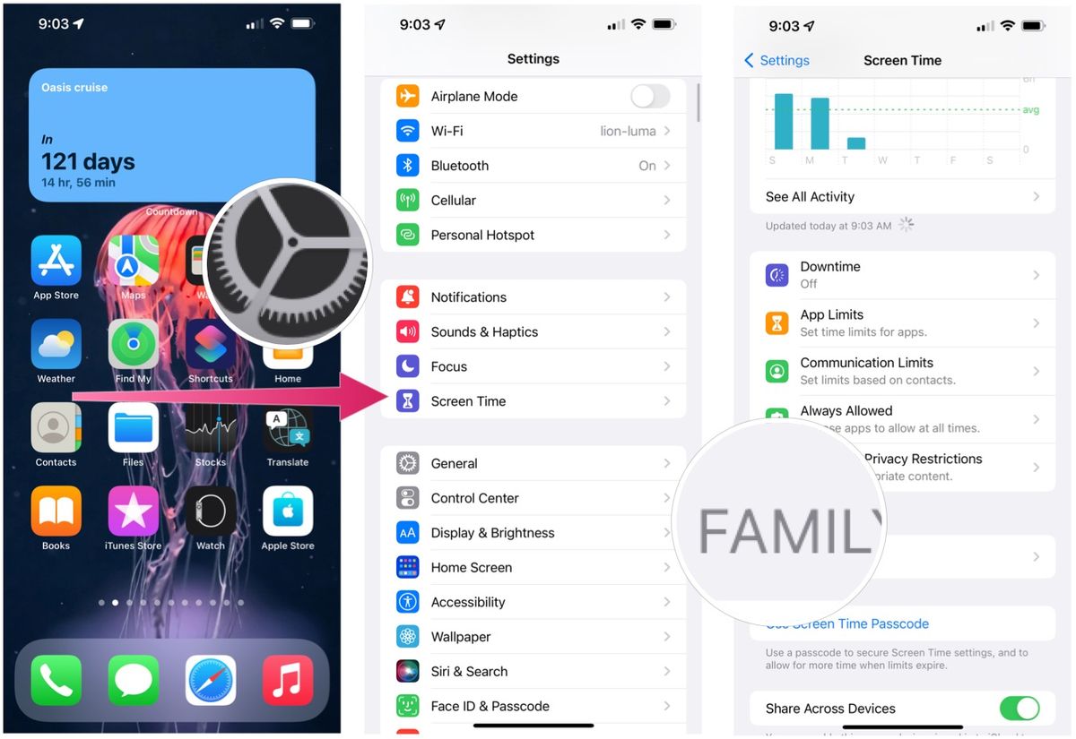 How to set up Screen Time for your child iMore