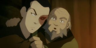 Zuko and Iroh talking together in Avatar: The Last Airbender.