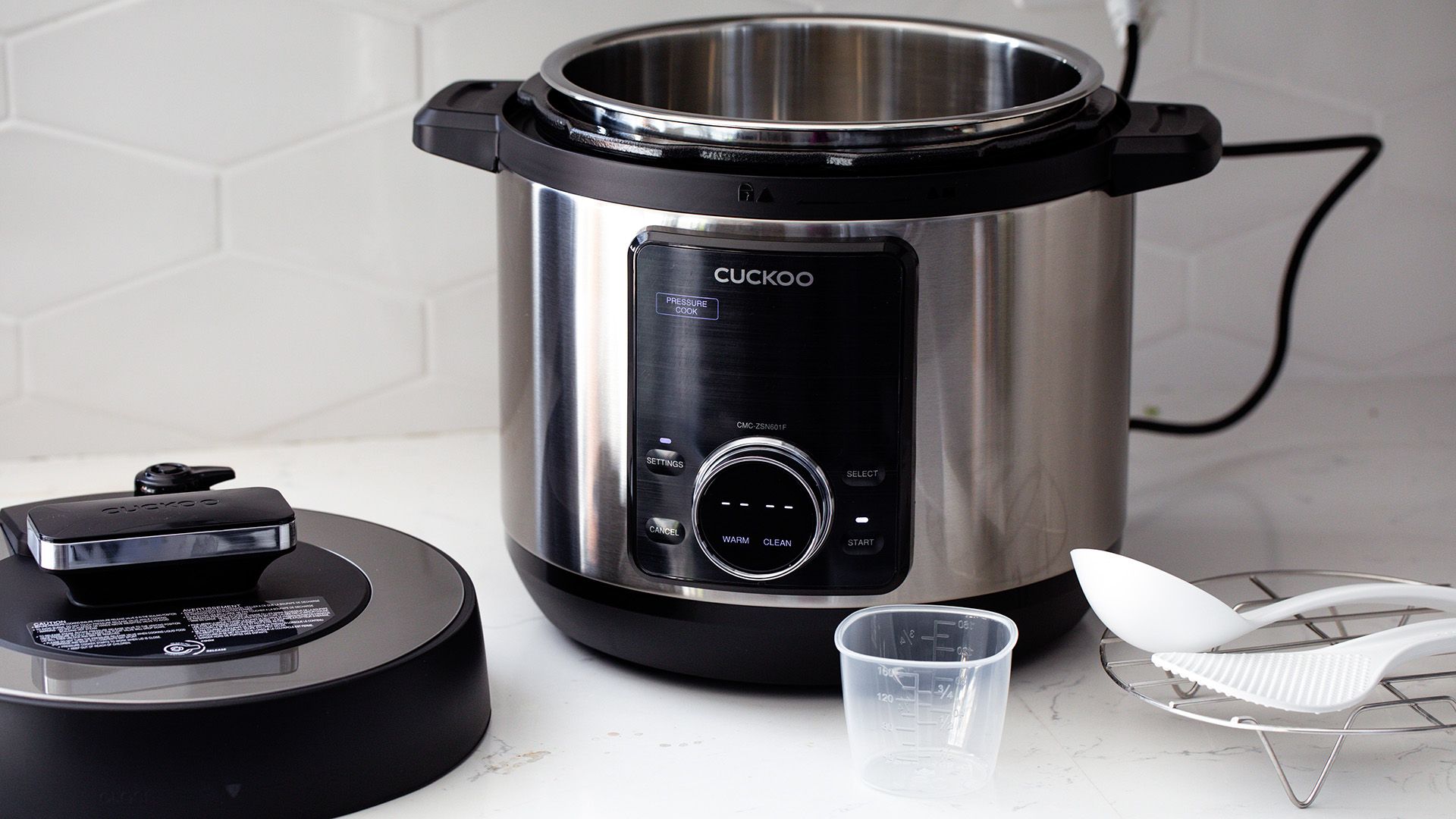 Chi⭐︎Kook Cuckoo CMC-ZSN601F 8-in1 Pressure Cooker review: simple and