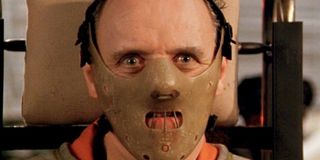 Anthony Hopkins as Hannibal Lector in The Silence of the Lambs