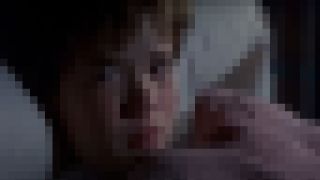 Haley Joel Osment crying while hiding in his blankets in The Sixth Sense, pixelated.