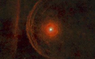 Betelgeuse Micron Wavelength Image space wallpaper 