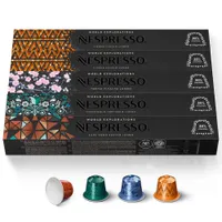 Nespresso coffee pods (50 capsules)