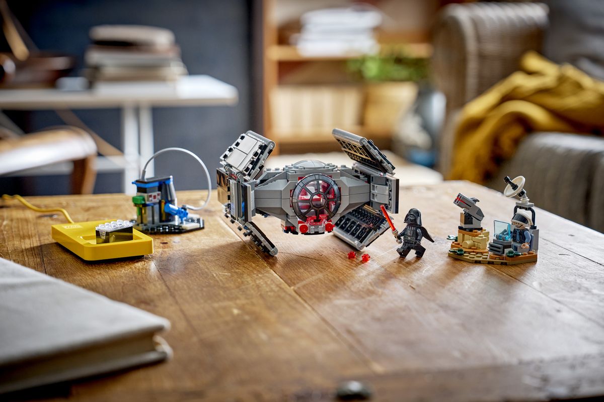 Lego Smart Play sets being played with by children in a home environment