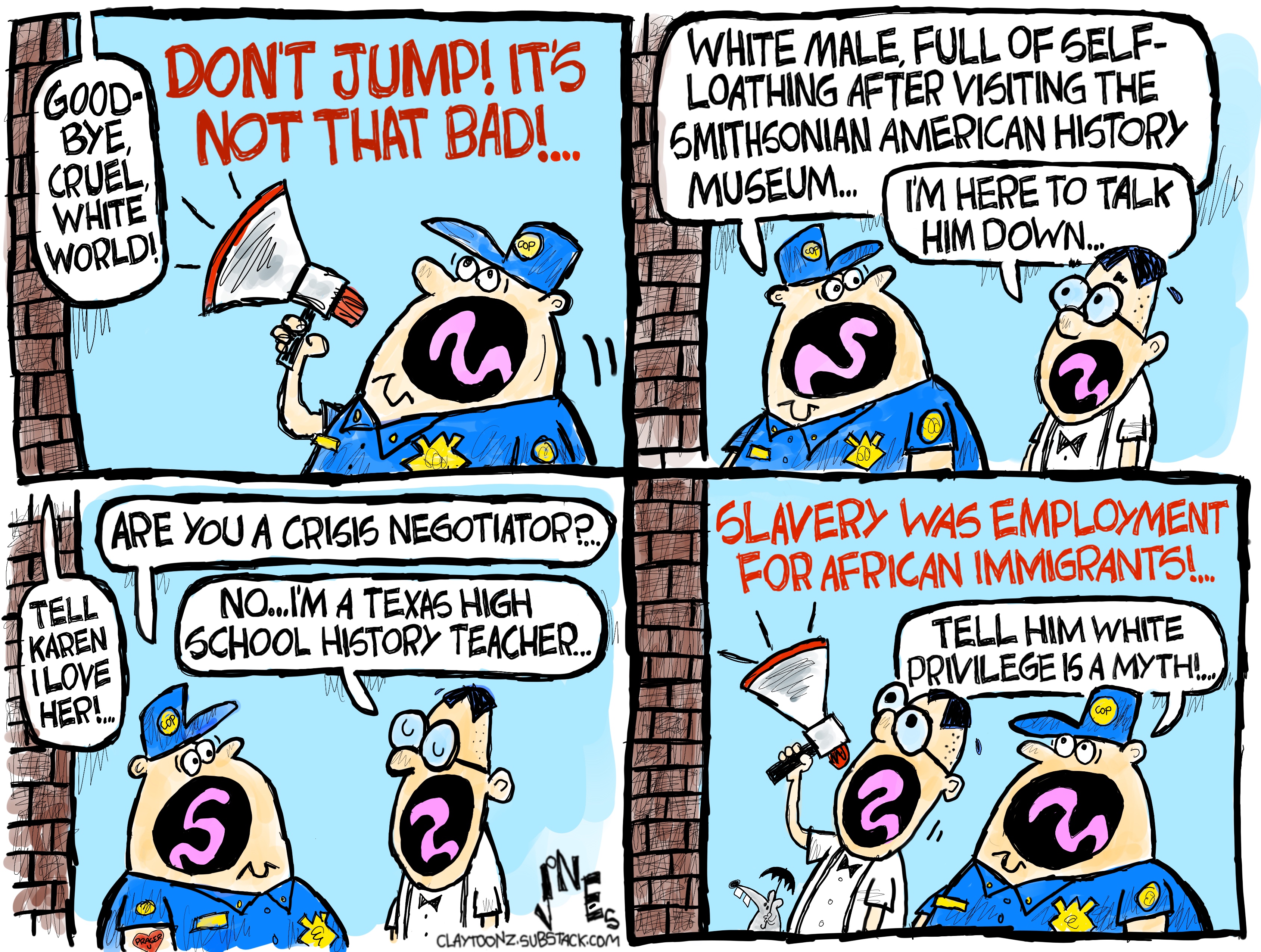 Political cartoon