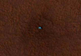 Phoenix Mars Lander Spotted from Space