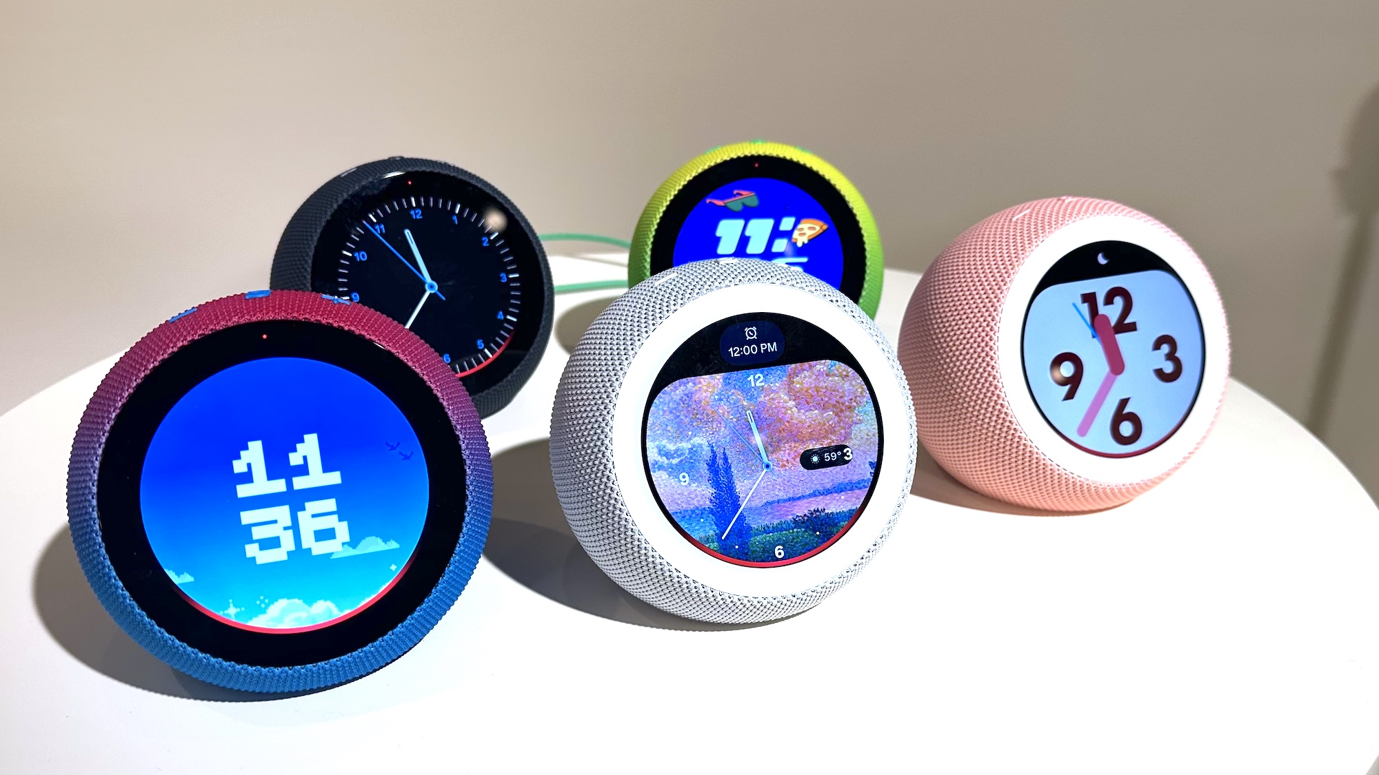 Amazon echo time group shot