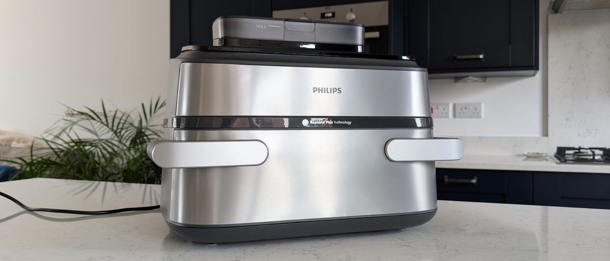 The Philips 5000 Series Megabasket with Steam is a fabulously versatile air fryer that surprised me with consistently great results