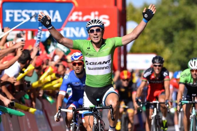 John Degenkolb (Giant-Shimano) celebrates victory