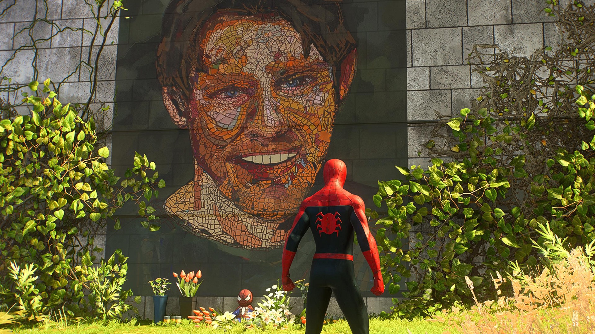 Marvel's SpiderMan 2 players stumble across touching ingame tribu...