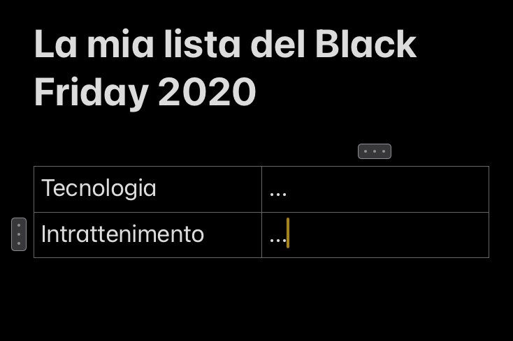 La lista del Black Friday 2020