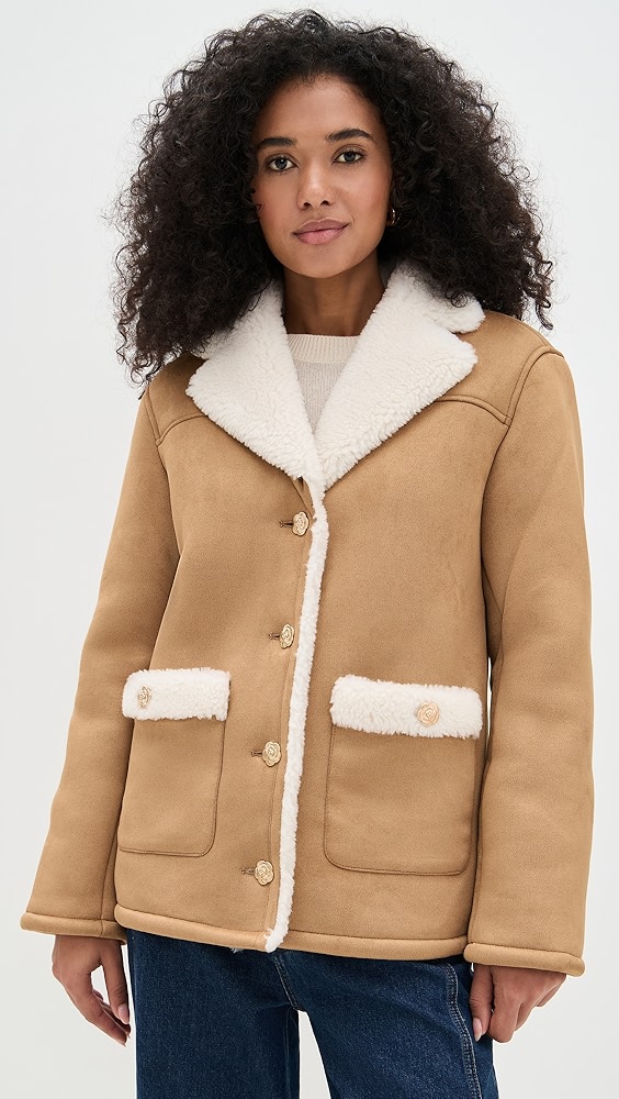 Generation Love Luvia Faux Shearling Jacket