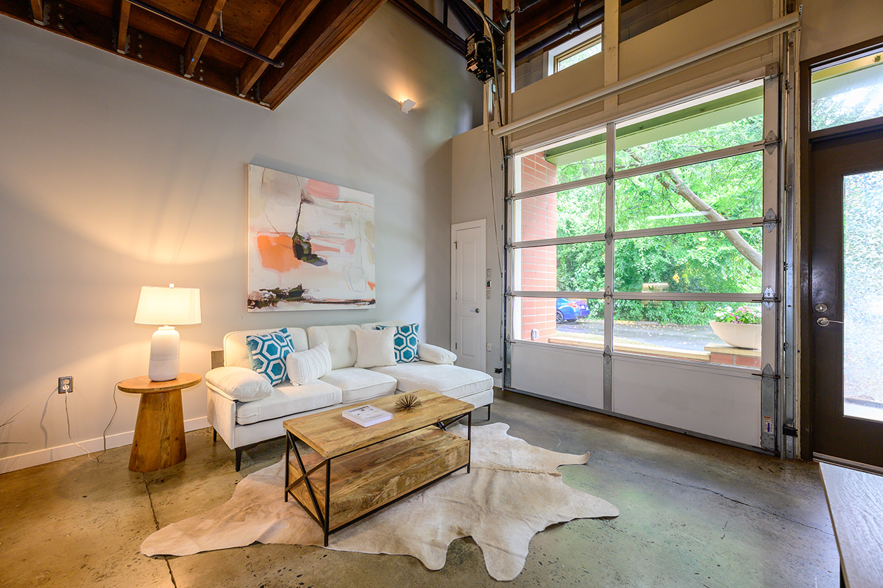 The interior of a home in Charlotte, NC