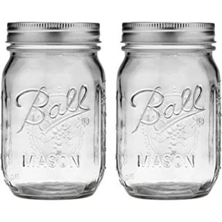 32oz Mason jar with lids and bands