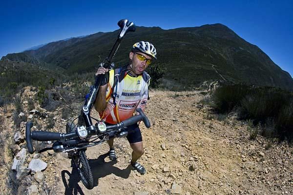 This rider lets us know exactly how he feels.