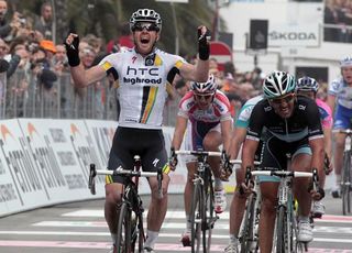 Matt Goss (HTC - Highroad) is the first Australian to win Milan-San Remo.