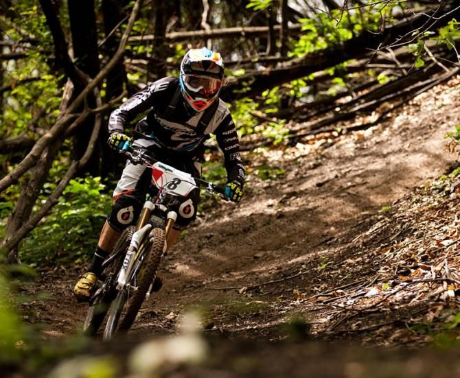 Nicolas Vouilloz in action in the Superenduro