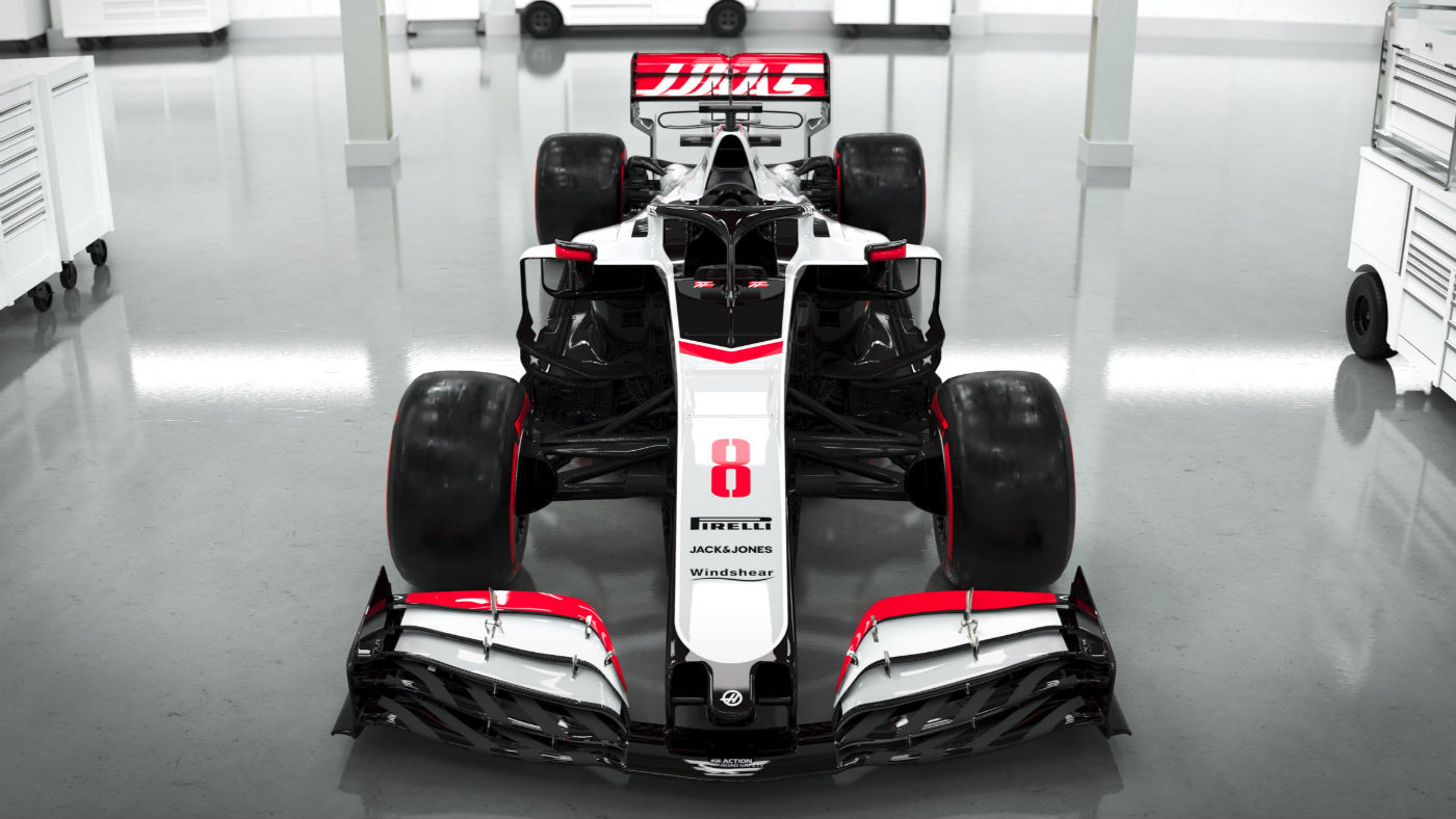 The Haas Formula 1 team have revealed digital renderings of the VF-20 car