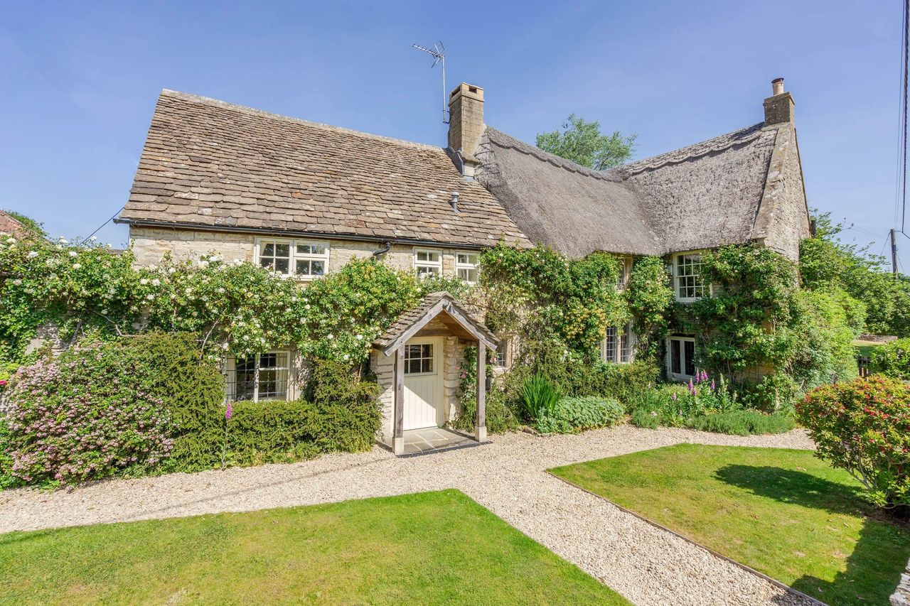 Little Fosse Farm in Wiltshire is among the houses up for sale.