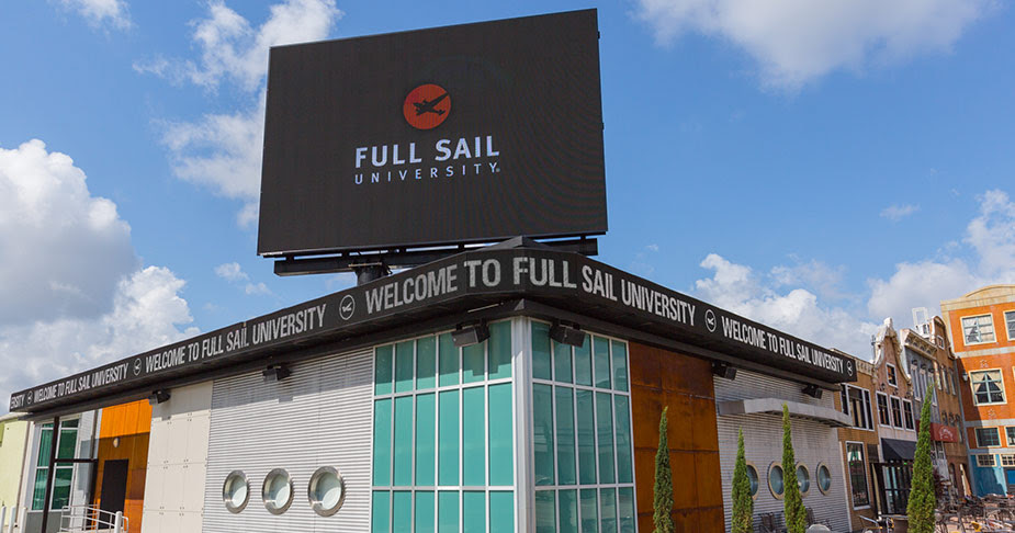 Full Sail University Showcases Students’ Work With New Daktronics Display