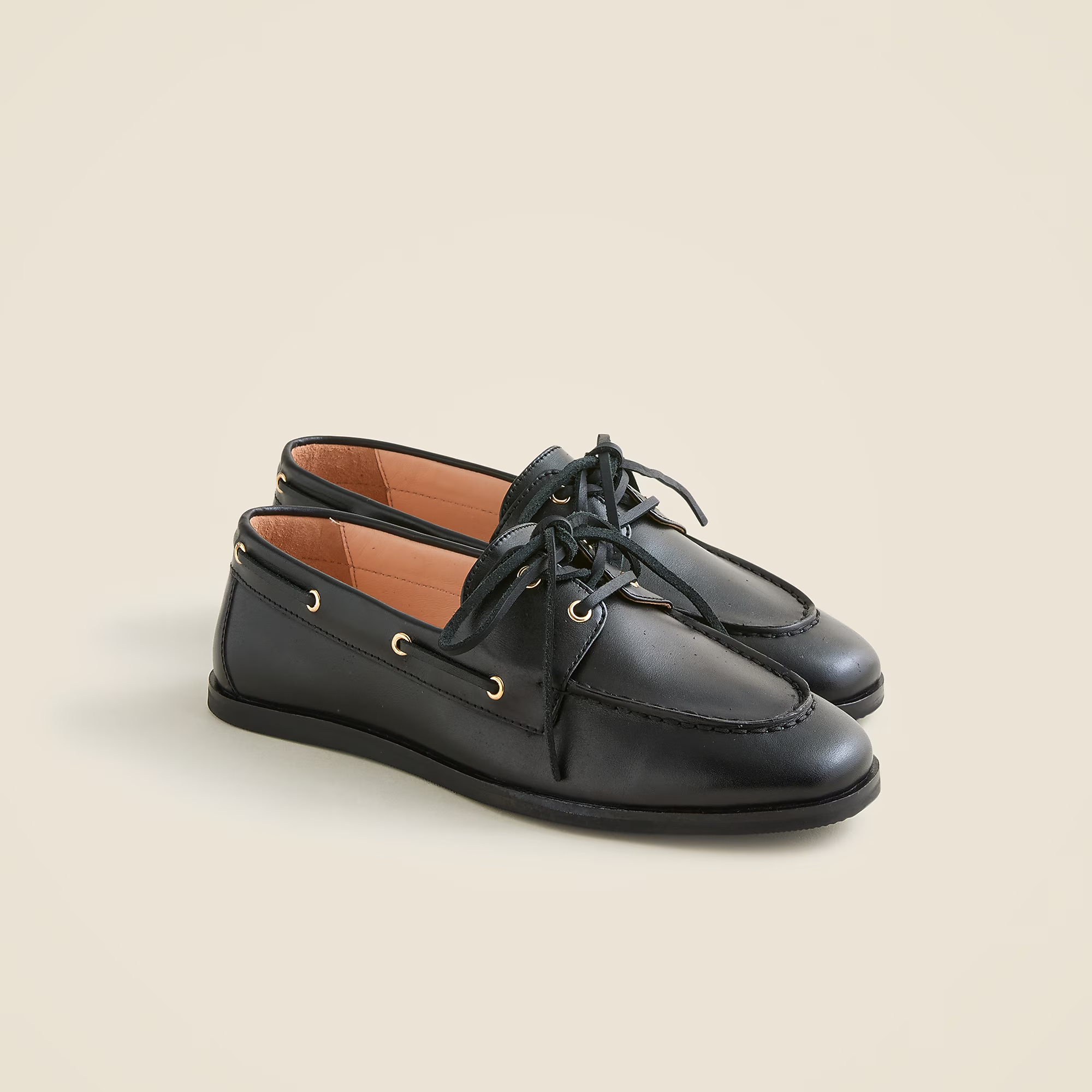 J.Crew, Boat Shoes in Leather (Were $238)