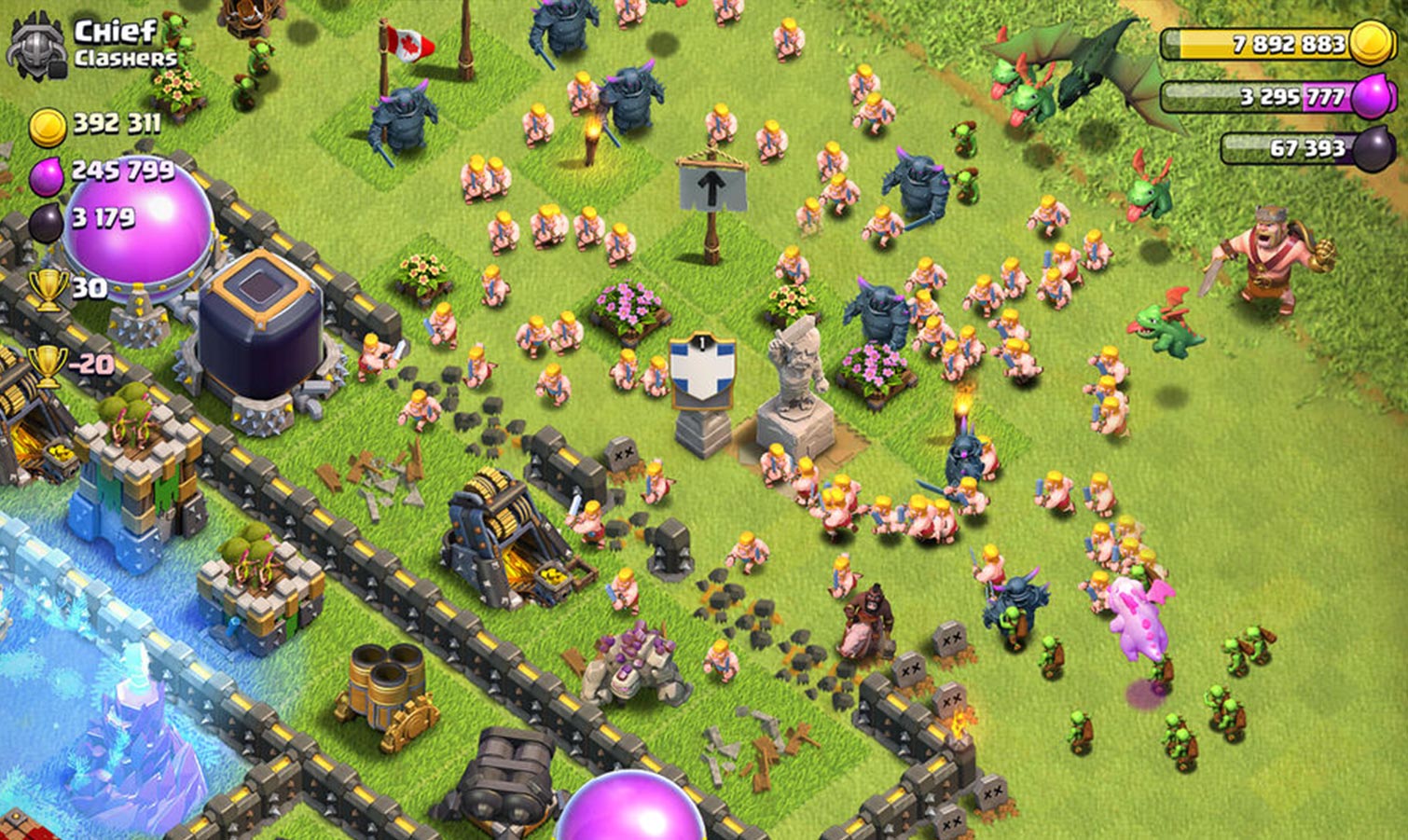 Clash of clans обновление