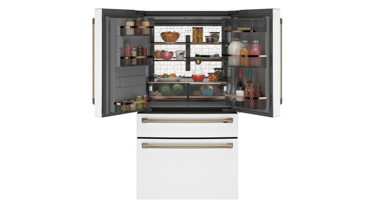 Cafe CVE28DP4NW2 French door refrigerator review Top Ten Reviews