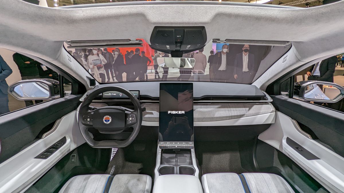 We get a first look at the Fisker Ocean, the EV with solar panels and a