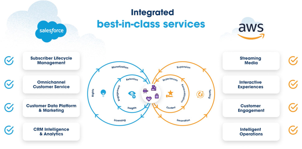 Salesforce AWS streaming services