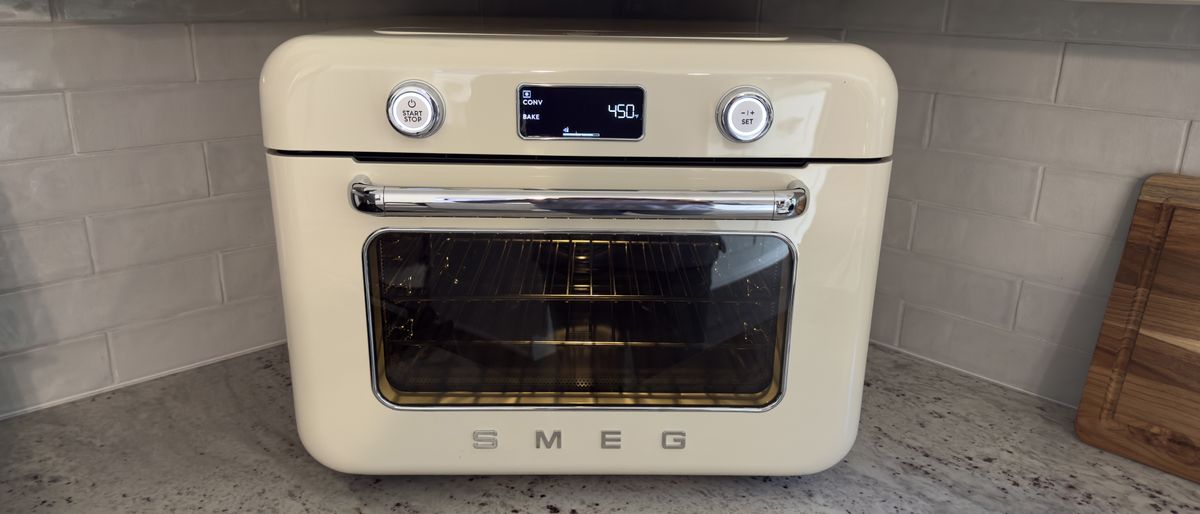 Smeg Combi Steam Oven on kitchen counter