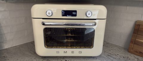 Smeg Combi Steam Oven on kitchen counter