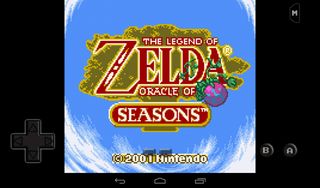 Game Boy Color emulator: Gameboy Color A.D. (free)