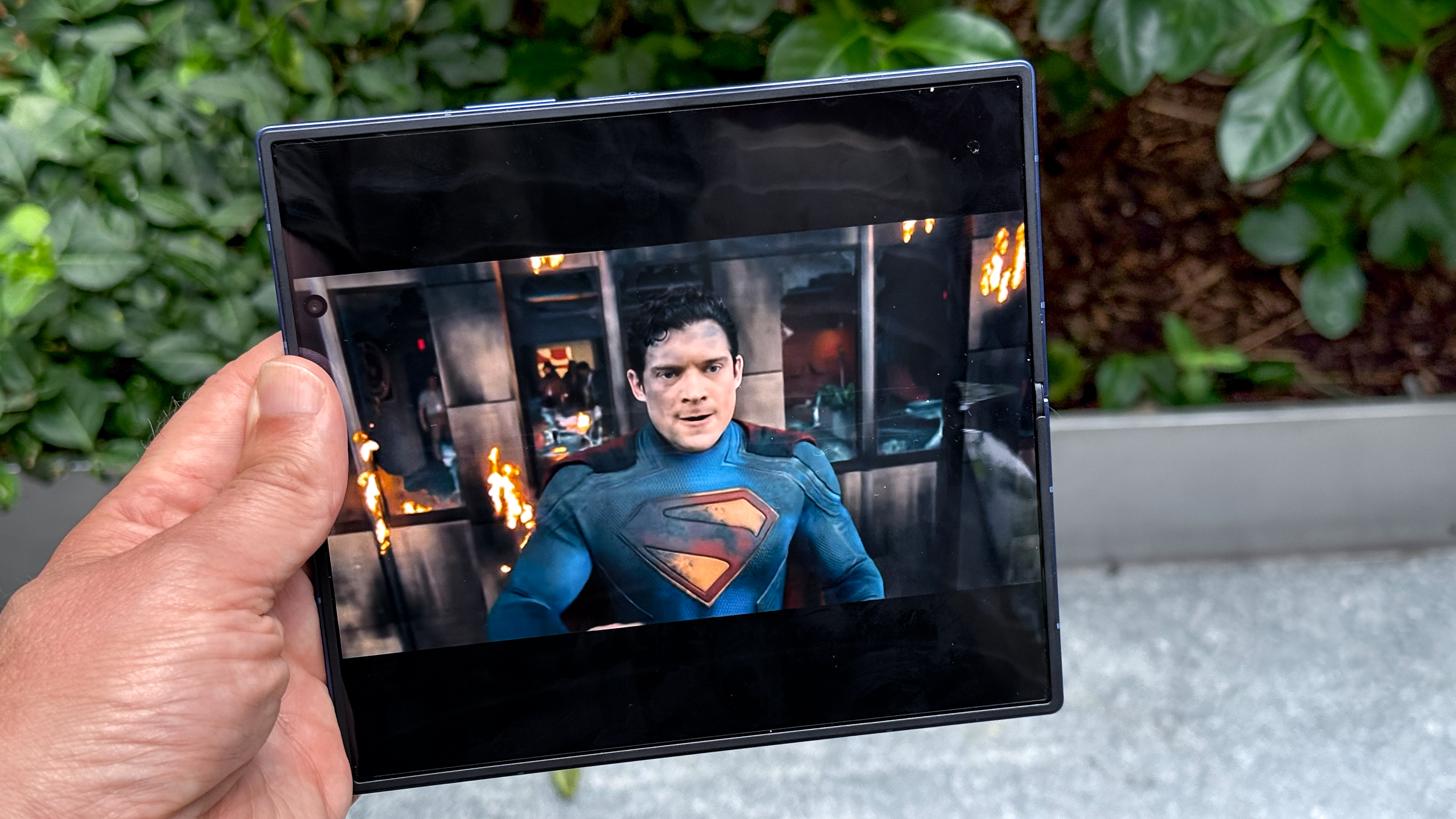 Samsung Galaxy Z Fold 7 shown in hand
