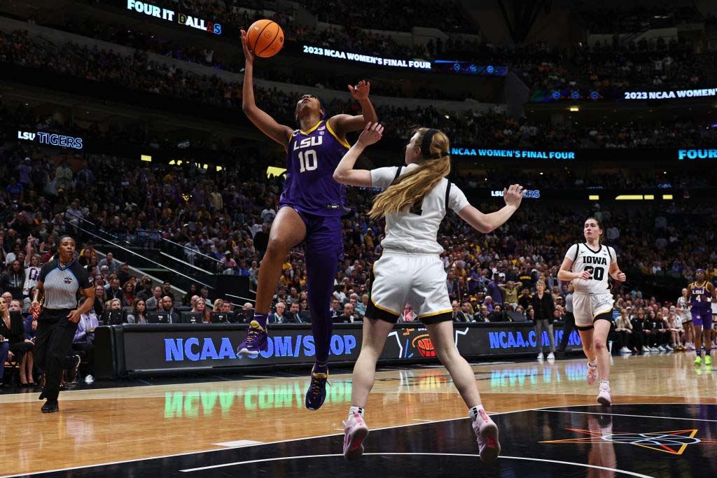 LSU vs. Iowa in 2023 NCAA women&#039;s basketball title game