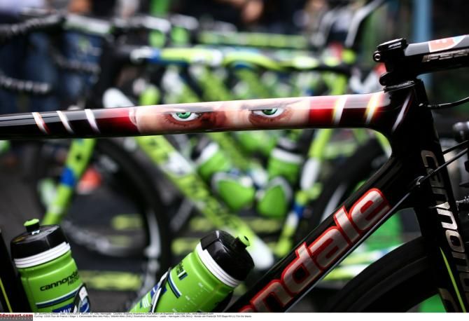 Sagan's custom painted bike